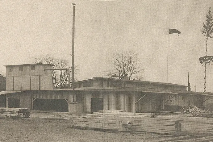 Neues Sägewerk in Bispingen, 1937